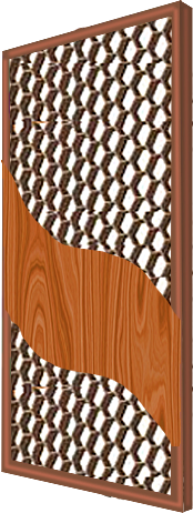 Medium Duty Hollow Core Hardwood Door